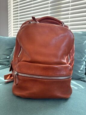 Shinola Runwell Backpack - Men's Leather - Tan